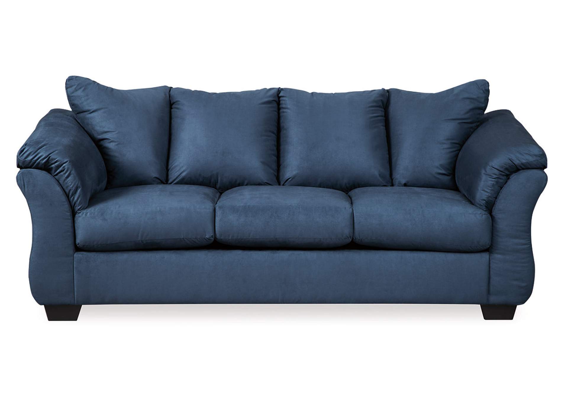 ashley furniture blue sofa bed