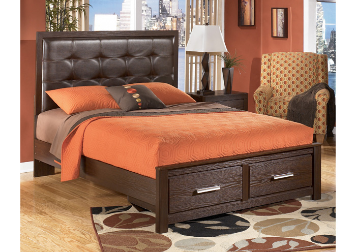 Aleydis King Upholstered Storage Bed,Signature Design by Ashley