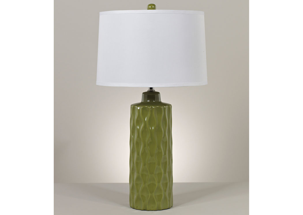 Salinda Ceramic Table Lamp (Set of 2),Signature Design by Ashley