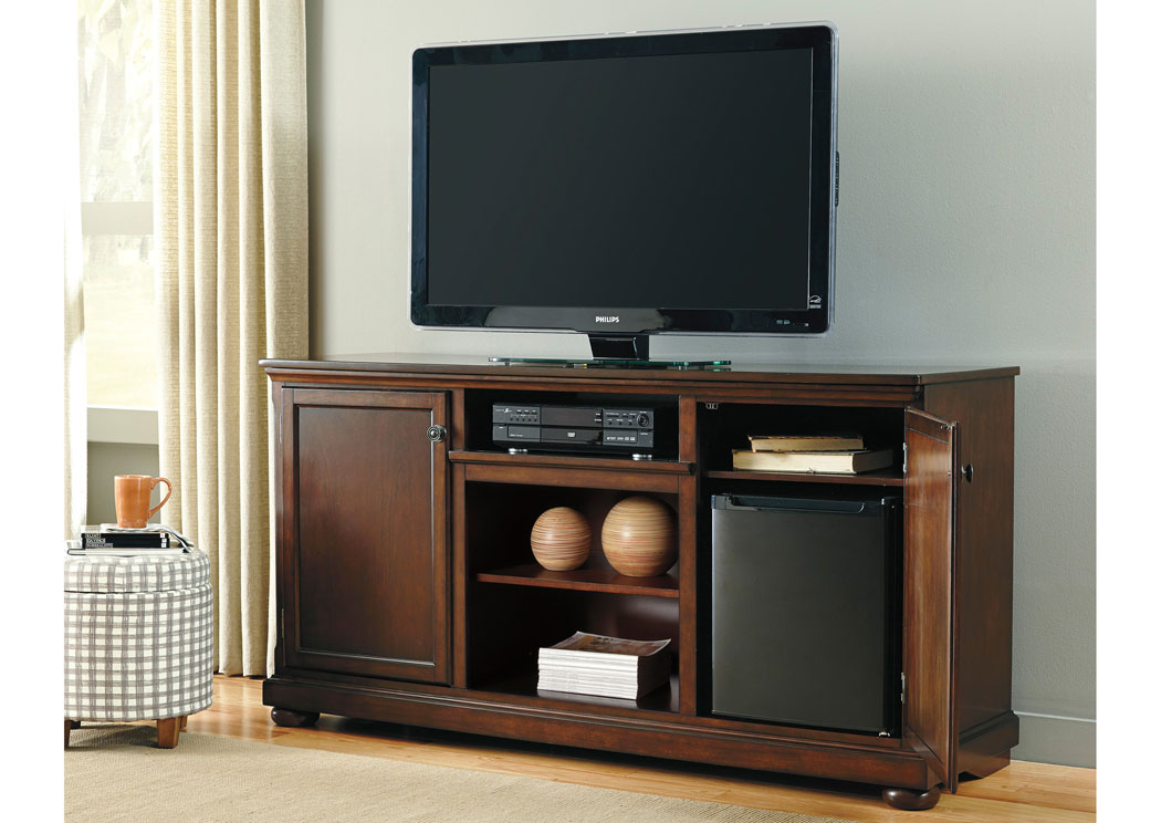 Porter Large TV Stand w/ Electric Cooler