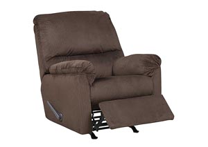 Image for Aluria Chocolate Rocker Recliner