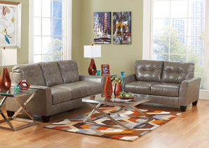 Image for Paulie DuraBlend Quarry Sofa & Loveseat and Chaise