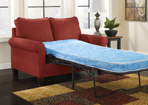 Zeth Crimson Twin Sofa Sleeper,Signature Design by Ashley