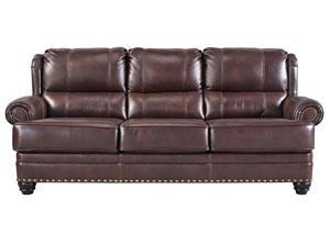 Glengary Chestnut Sofa,Signature Design by Ashley