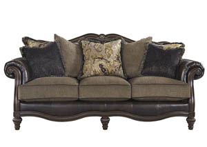 Winnsboro DuraBlend Vintage Sofa,Signature Design by Ashley