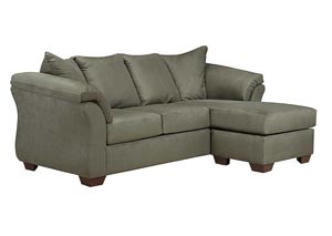 Darcy Sage Sofa Chaise,Signature Design by Ashley