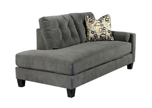 Mallbern Charcoal Right Facing Corner Chaise