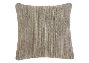Woven Light Brown Pillow