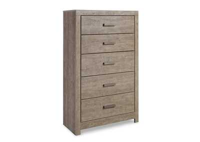 Culverbach Gray Five Drawer Chest,Signature Design by Ashley