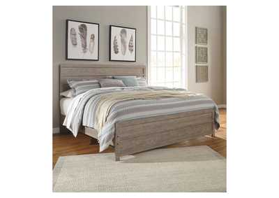 Culverbach Gray King Panel Bed,Signature Design by Ashley