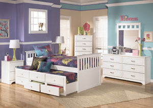 Lulu Twin Trundle Bed,Signature Design by Ashley