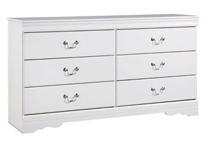 Anarasia White Dresser,Signature Design by Ashley