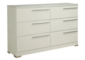 Brillaney White Dresser,Signature Design by Ashley