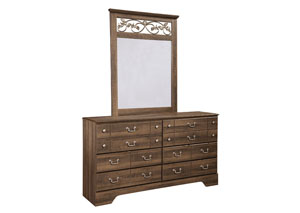 Allymore Dresser & Mirror,Signature Design by Ashley