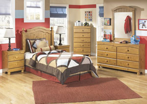 Image for Stages Twin Panel Headboard, Dresser & Mirror