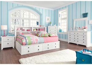 Image for Iseydona Full Bookcase Bed, Dresser & Mirror