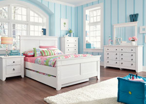 Image for Iseydona Full Panel Storage Bed, Dresser & Mirror