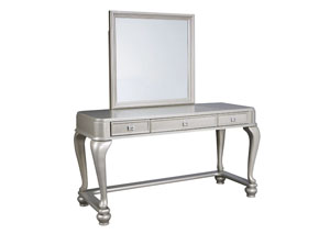 Coralayne Silver Vanity Mirror,Signature Design by Ashley