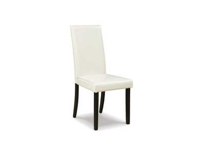 Kimonte Ivory Upholstered Chair (Set of 2),Signature Design by Ashley