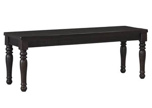 Sharlowe Charcoal Large Dining Bench,Signature Design by Ashley