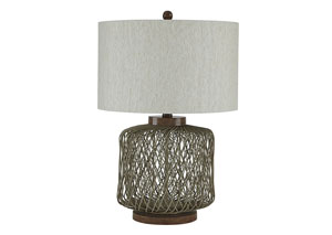 Image for Simmona Taupe Table Lamp