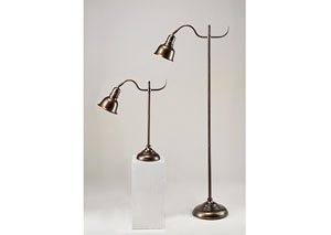 Bronze Palesa Metal Lamp (Set of 2)