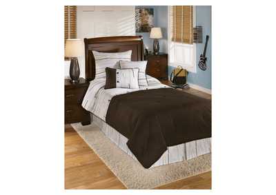 Stickly Multi Twin Top of Bed Set