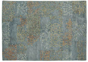 Image for Overdyed Waterfall Green Medium Rug
