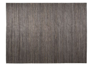 Image for Handwoven Dark Gray Large Rug