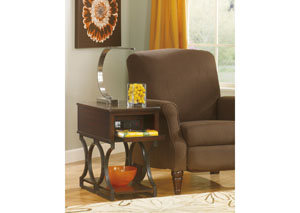 Bronze Chair Side End Table
