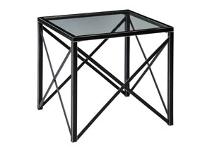 Image for Kantini Black Square End Table