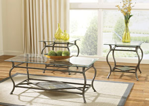 Image for Finella Occasional Table Set (Cocktail & 2 Ends)