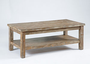 Rustic Rectangular Cocktail Table,Signature Design by Ashley