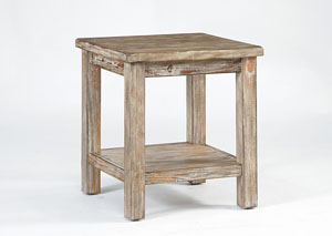 Rustic Chairside End Table,Signature Design by Ashley