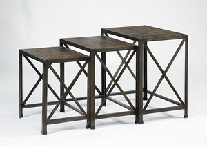 Rustic Nesting Tables,Signature Design by Ashley
