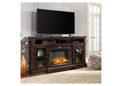 Roddinton XL TV Stand w/ Fireplace