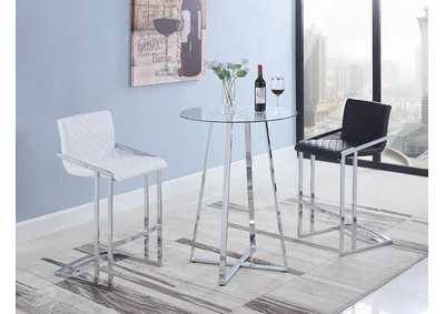 Chrome Bar Table,Coaster Furniture
