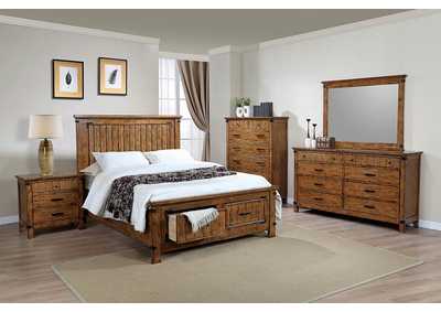 Natural & Honey Full Storage Bed,Coaster Furniture