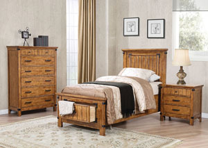 Natural & Honey Twin Storage Bed,Coaster Furniture