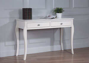 Dominique White Desk,Coaster Furniture