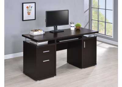 Cappuccino Computer Desk,Coaster Furniture