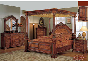 Royal Armoire,Meridian Furniture