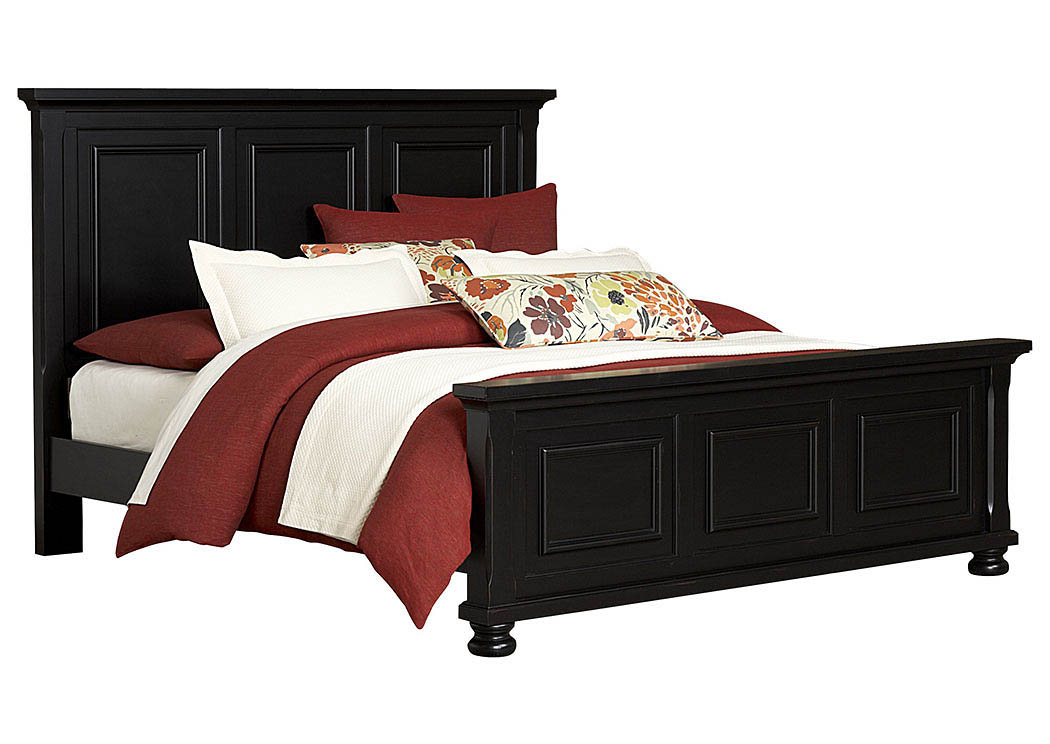 Ivan Smith Reflections Ebony Full Panel Bed