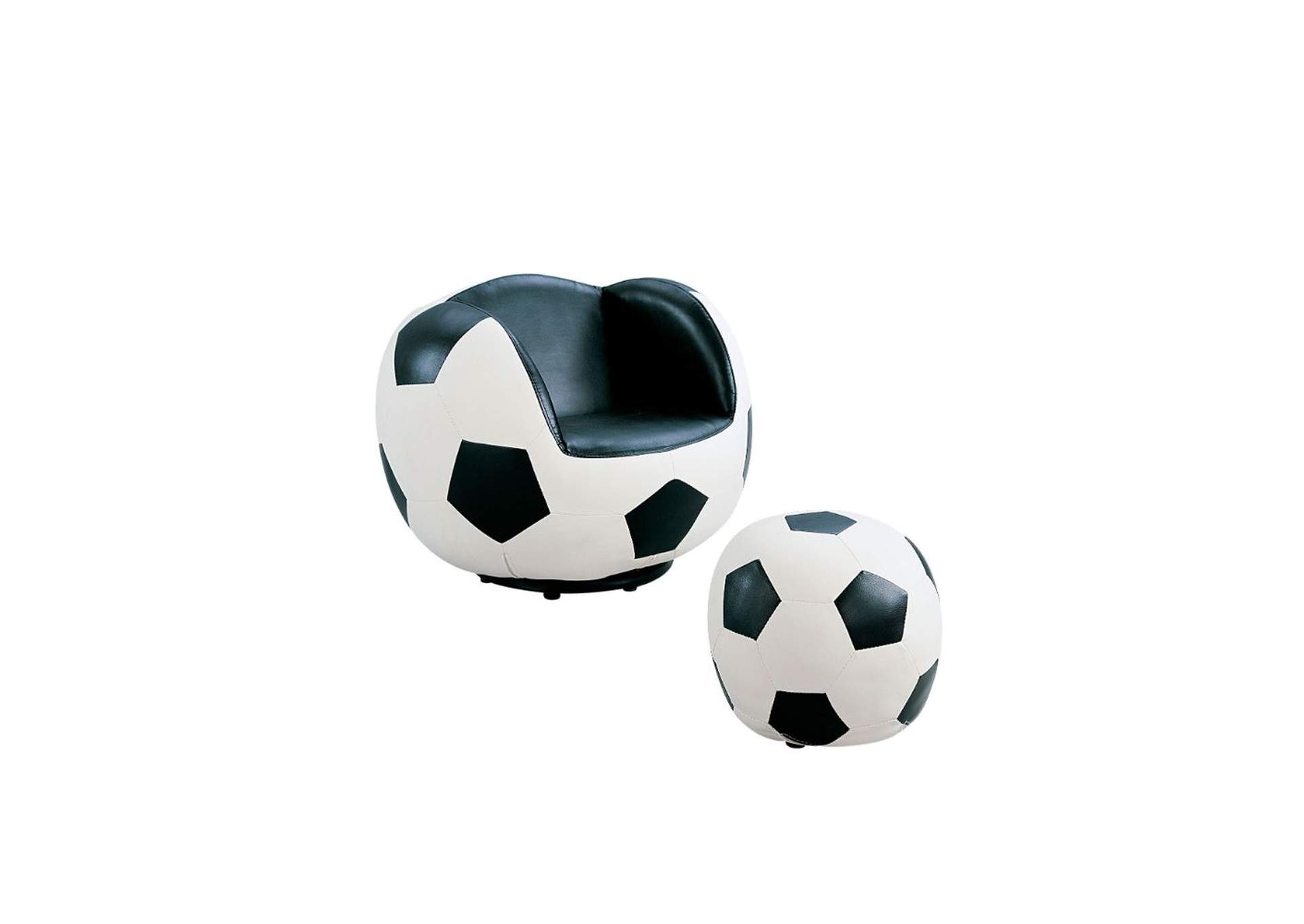 Best Buy Furniture And Mattress All Star Soccer White Black Chair