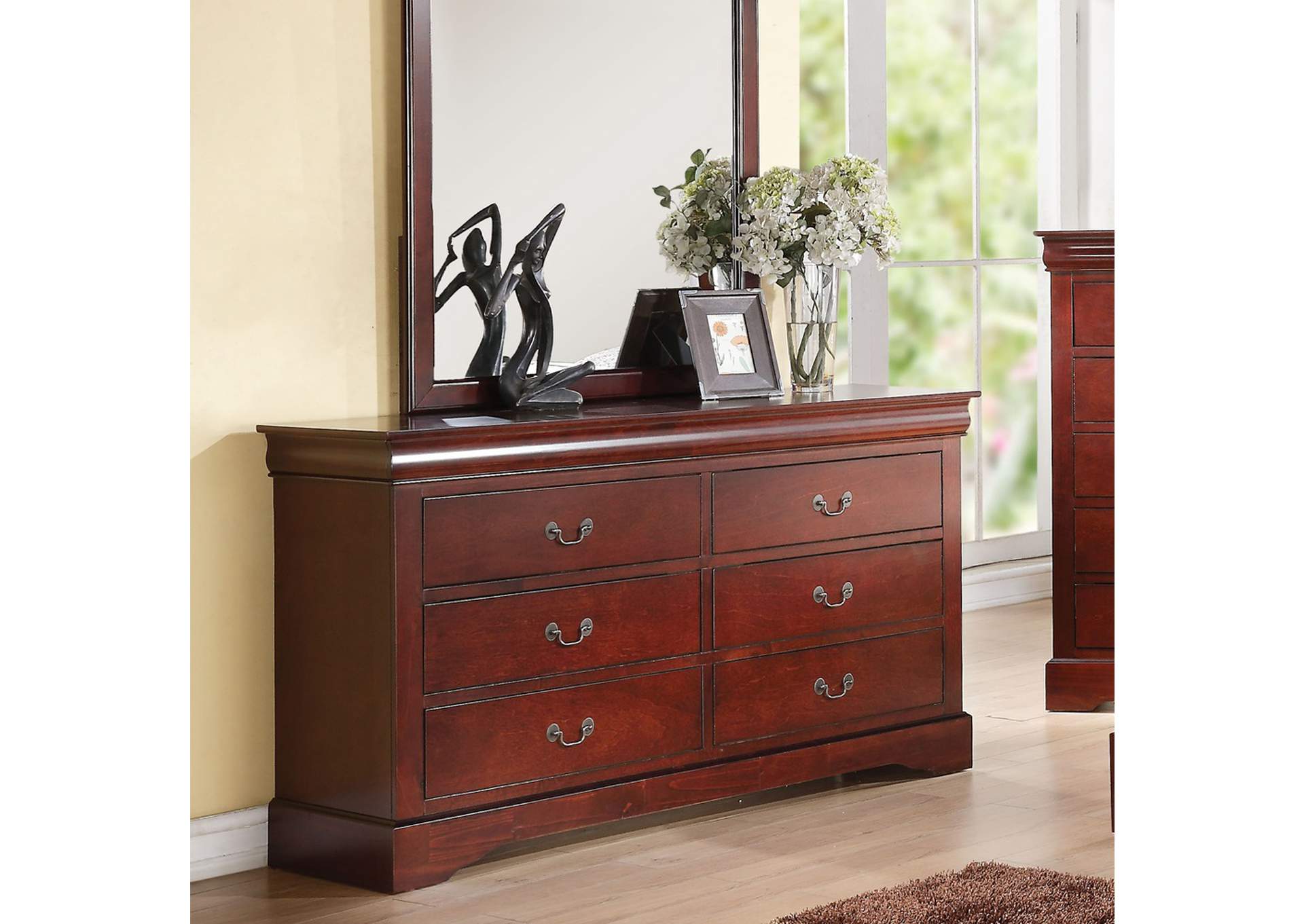 Acme 19523 Louis Philippe Iii Nightstand Cherry Finish | IUCN Water