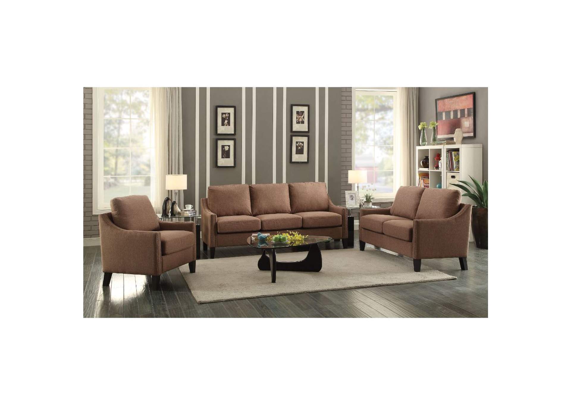 Best Buy Furniture And Mattress Zapata Brown Sofa