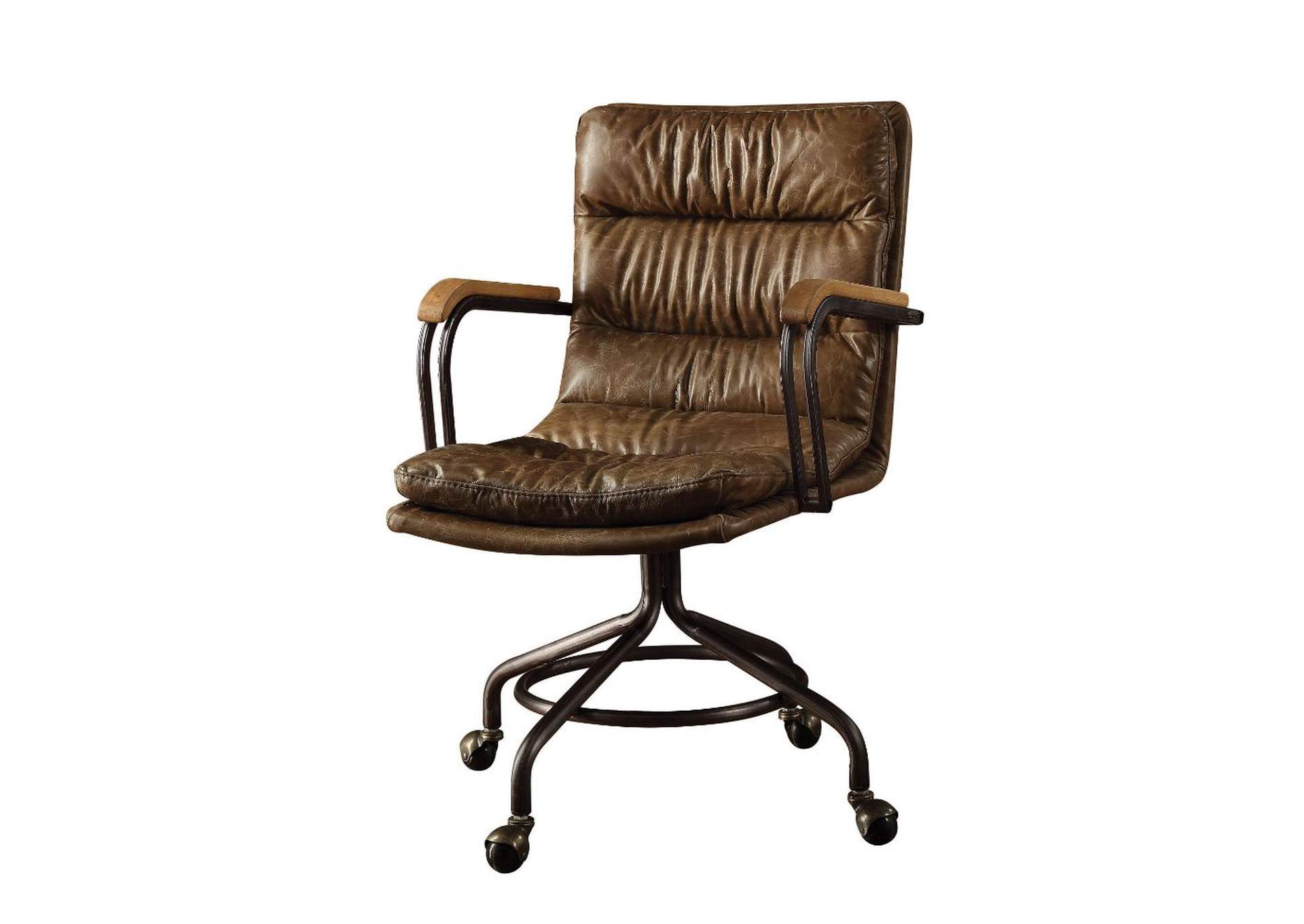 Best Buy Furniture And Mattress Harith Vintage Whiskey Office Chair