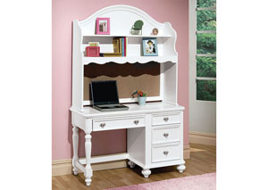 National Furniture Outlet Westwego La Athena White Computer