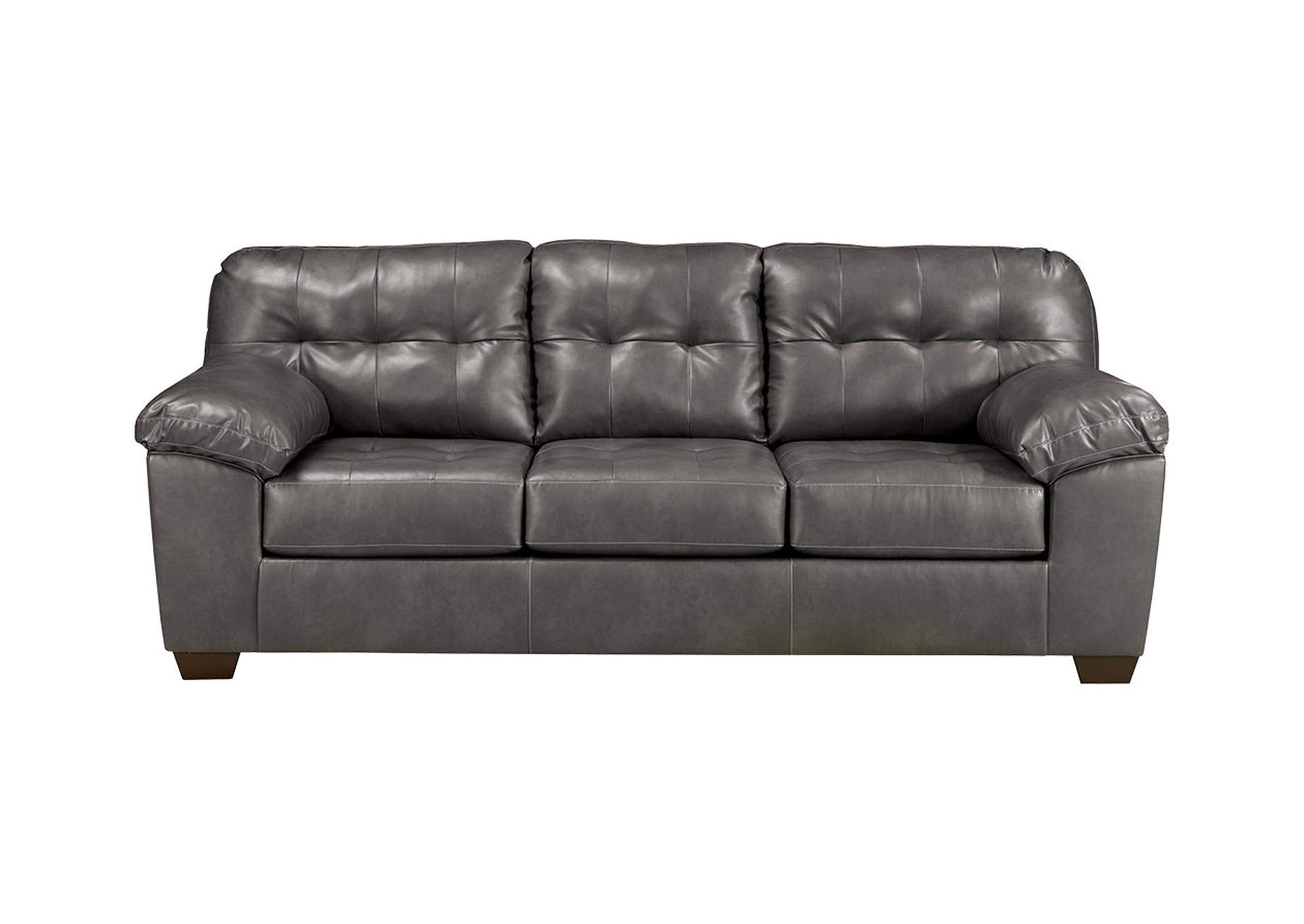 Furniture Outlet Bend Or Alliston Durablend Gray Queen Sofa Sleeper