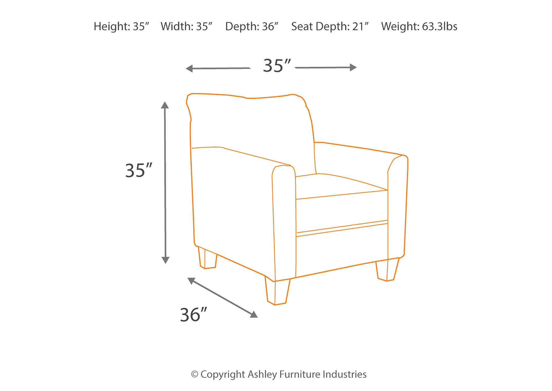 Furniture Mania Daystar Seafoam Accent Chair